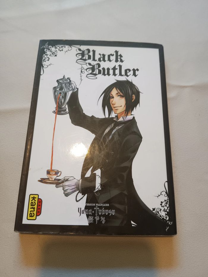 Manga black buttler tome 1