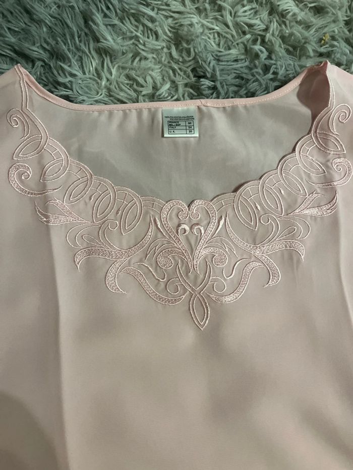 TEE shirt haut rose - photo numéro 2