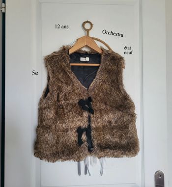 Gilet sans manche orchestra 12 ans