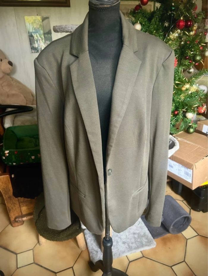 Blazer kaki Gémo - Taille 44