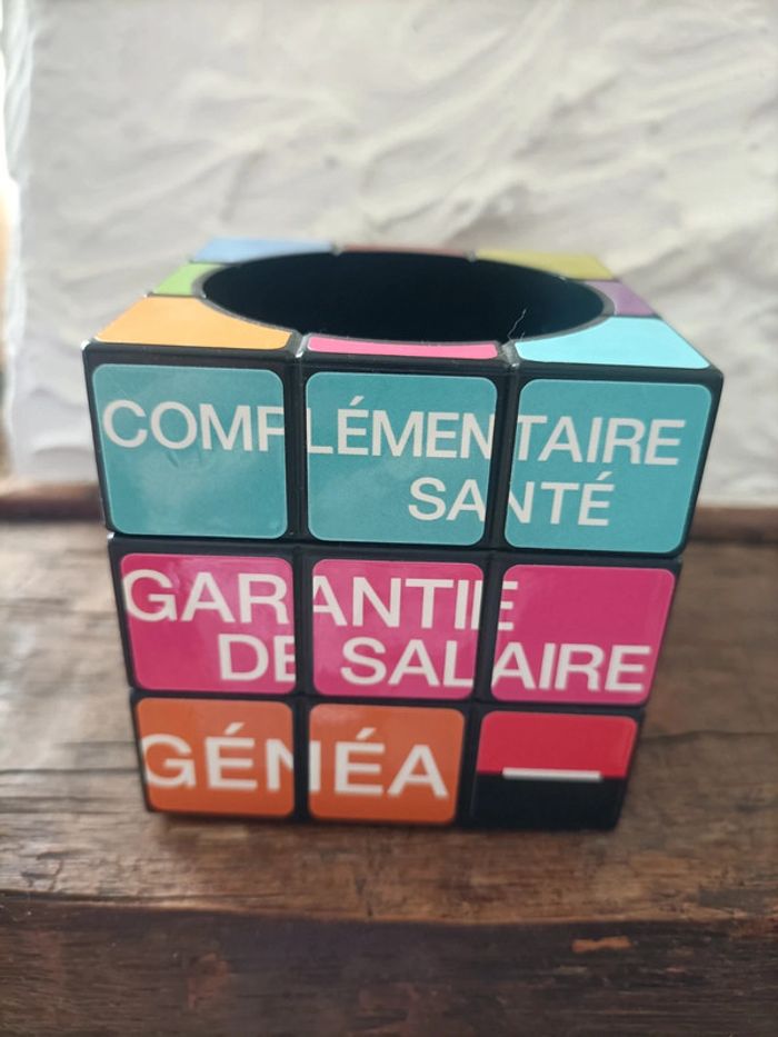 Pot à crayons publicité Rubiks cube - photo numéro 3