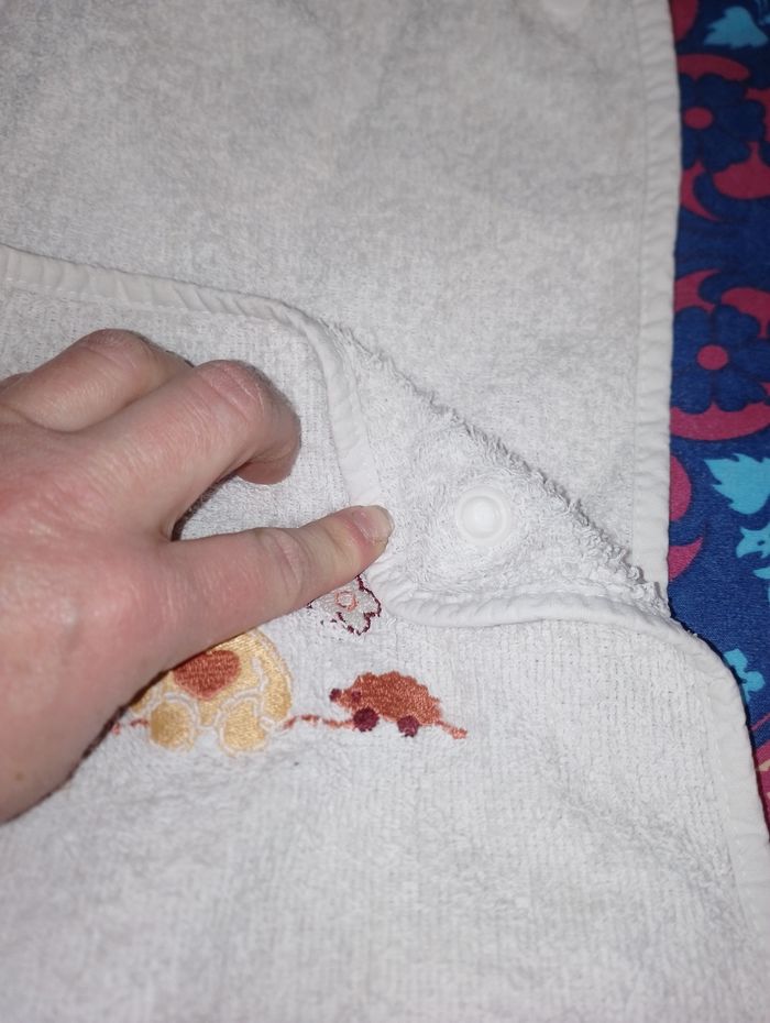 Tapis matelas à langer TEX et ses 6 langes lavable - photo numéro 3