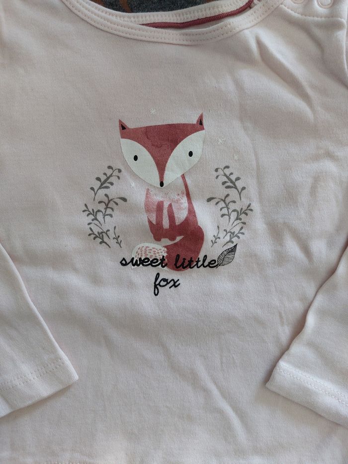 Lot de 2 t-shirts manches longues fille - photo numéro 2