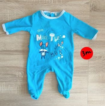 Pijama enfant 3 mois