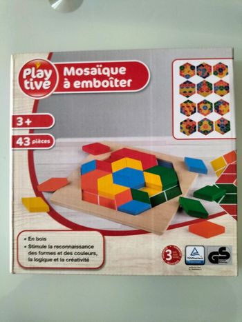 Mosaïque à emboîter