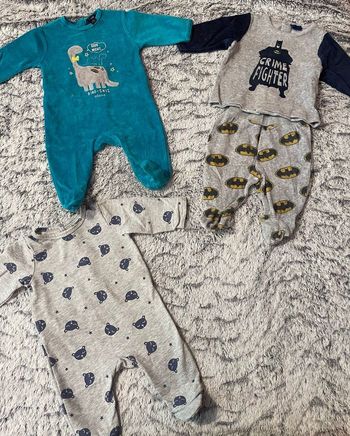 Lot vêtement bébé garçon