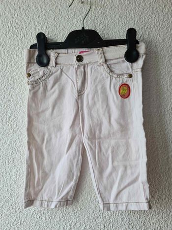 pantalon fin blanc pik ouic