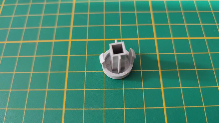 Bouton power gris pièce détachée console de jeux Nintendo Gamecube DOL-101 (EUR) #C24 - photo numéro 2