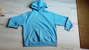 Vêtement femme haut de jogging survêtement bleu pulle à capuche FB Sister taille S