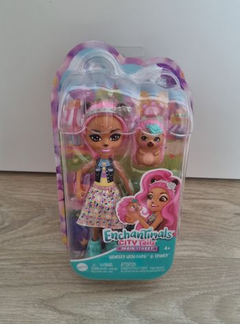 Poupée enchantimals hensley hedgehog et spiney