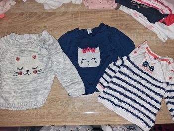 Lot de 3 pull 9 mois