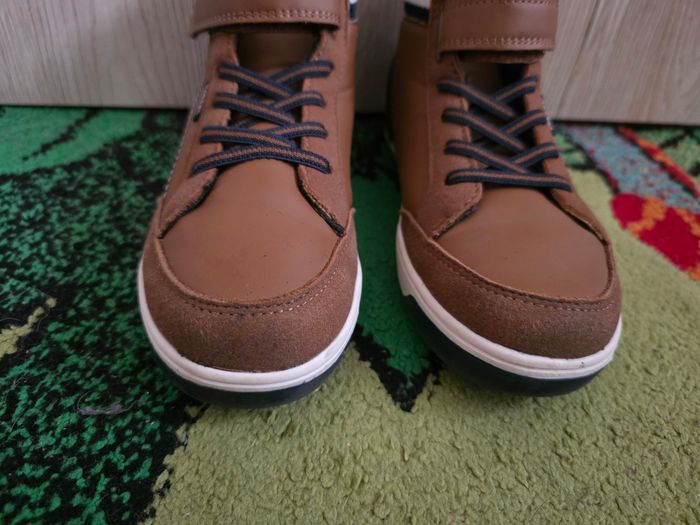 CHAUSSURES MONTANTES GARÇON CREEKS TAILLE 33 PORTER 1 FOIS - photo numéro 5
