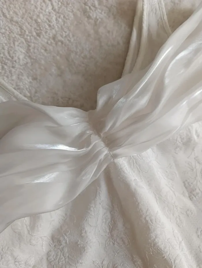 Robe de mariée sirène événement Shein neuve S avec étiquette blanche moulante fourreau - photo numéro 7