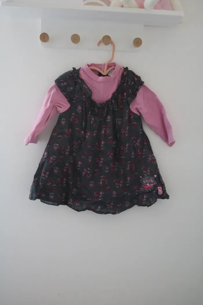Robe automne/hiver Les bébés sont comme ça 12 mois - photo numéro 2