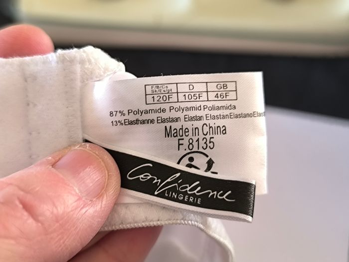 Soutien-gorge 120F blanc Confidence lingerie - photo numéro 2