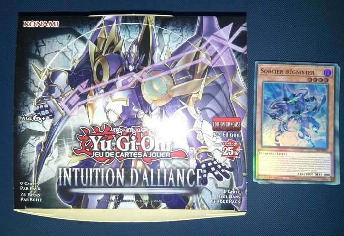 Yu-Gi-Oh Display cartes ALIN - Intuition d'Alliance - 1ère édition FR - photo numéro 1