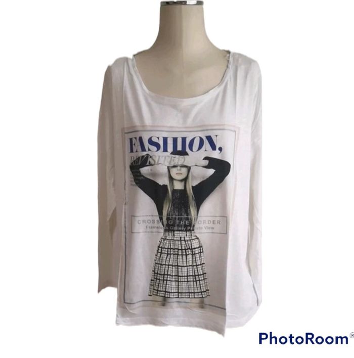 T-shirt longue manche vogue - 42 - yessica