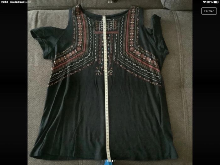 Haut épaules dénudées  Bershka taille 38 - photo numéro 6