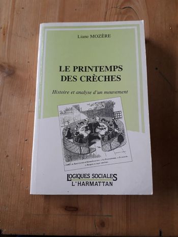 Livre " le printemps des crèches "