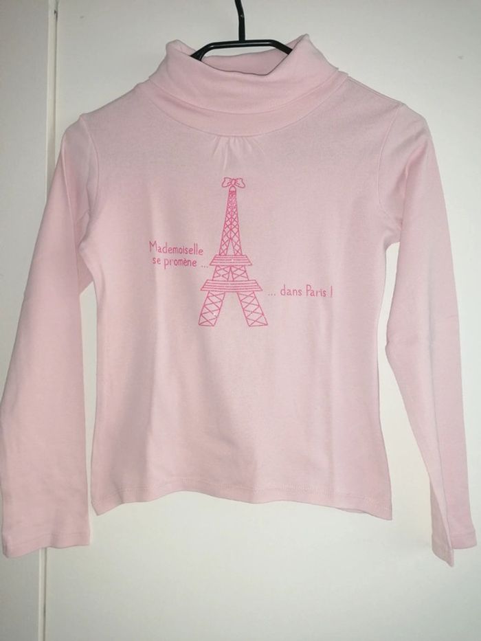 Sous pull imprimé 🗼🗼 10 ans Verbaudet