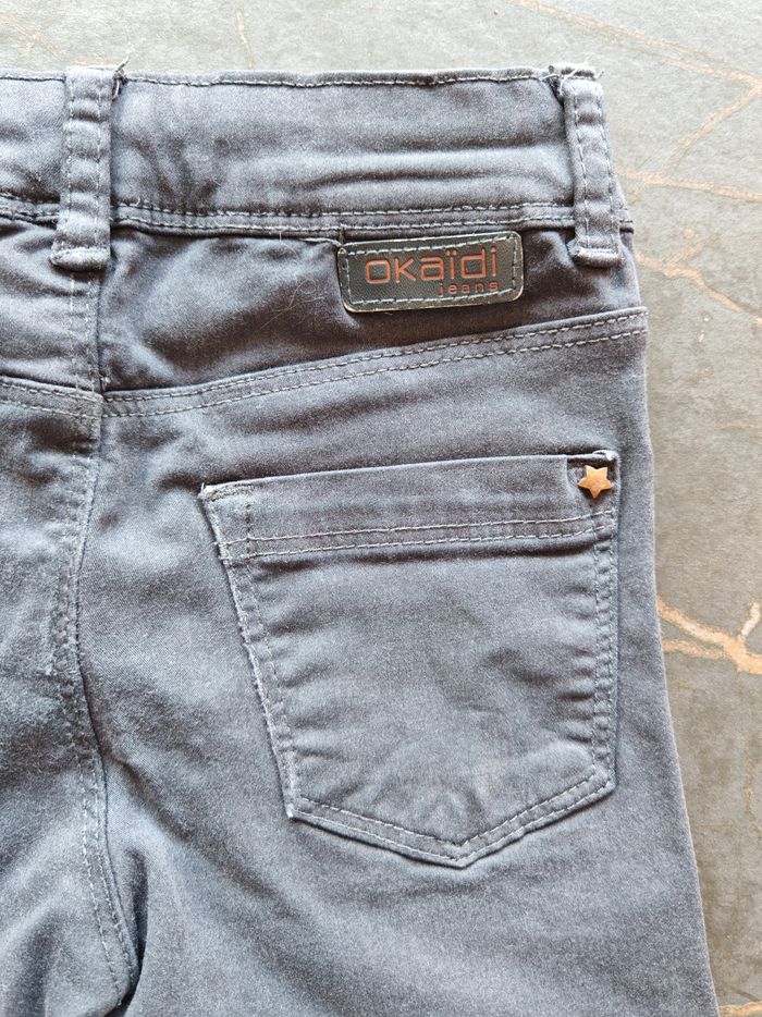 Pantalon skinny anthracite Okaïdi 4 ans - photo numéro 6