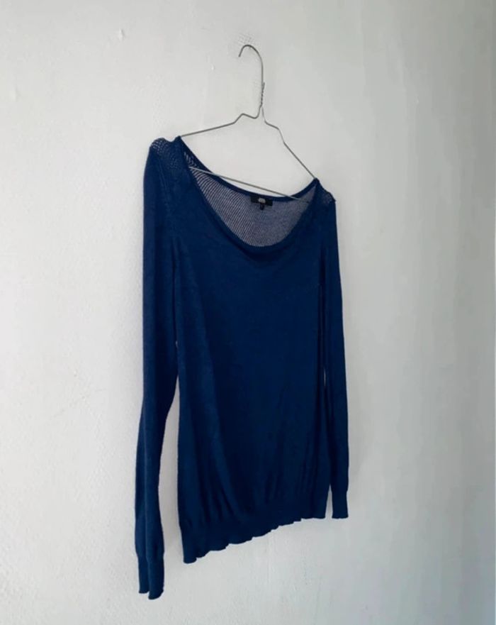 Pull bleu femme taille 36 - photo numéro 4