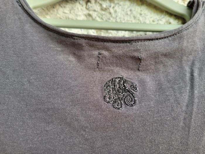 Syperbe top sans manche IKKS, original, gris foncé, 6 ans - photo numéro 6