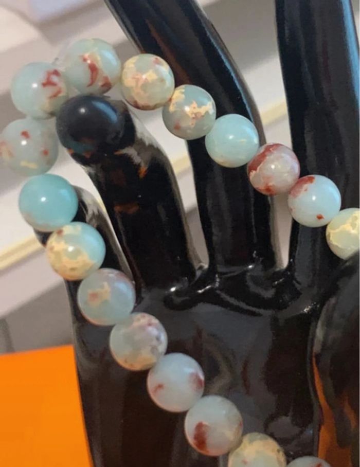 Bracelet vintage pierre natural 🍭🍭 - photo numéro 2