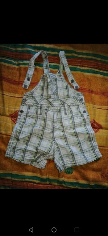 Salopette short 18 mois