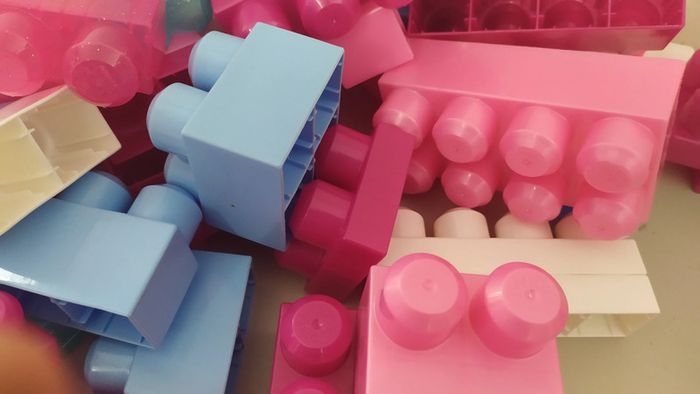 sac rose mega blocks - photo numéro 4