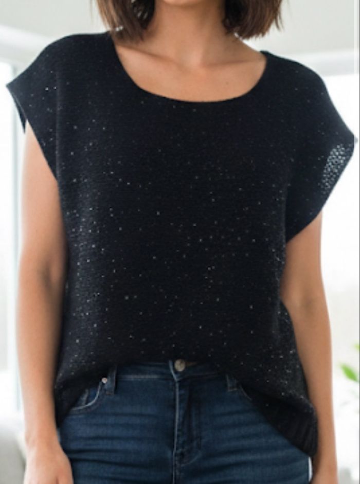 Pull sans manches femme taille 42 noir - photo numéro 5