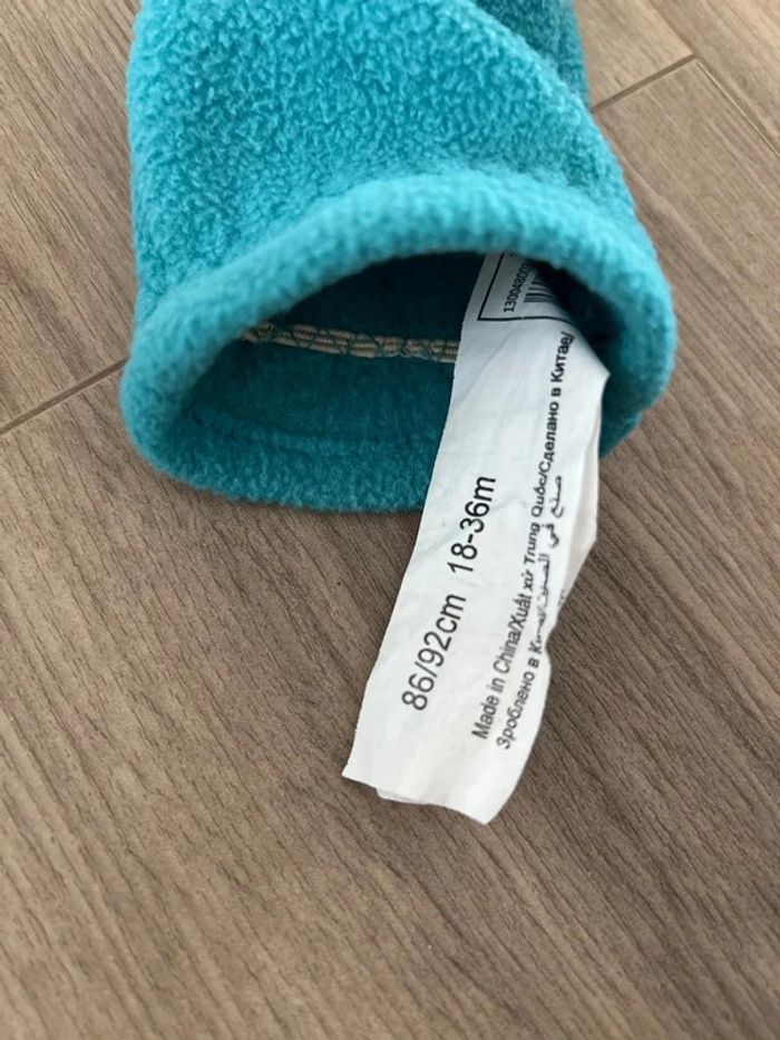 Gants Moufles polaire 18 mois à 36 mois 3 ans - photo numéro 2