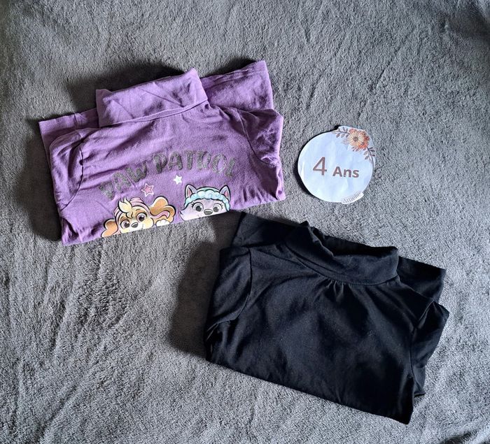 Lot sous pull fille