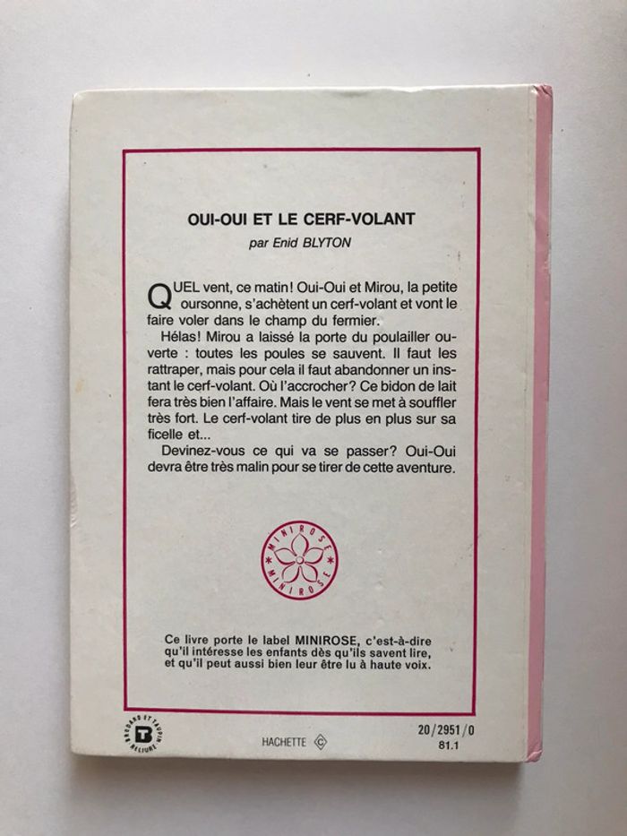 Livre « Oui-Oui et le cerf volant » d’Enid Blyton - photo numéro 3