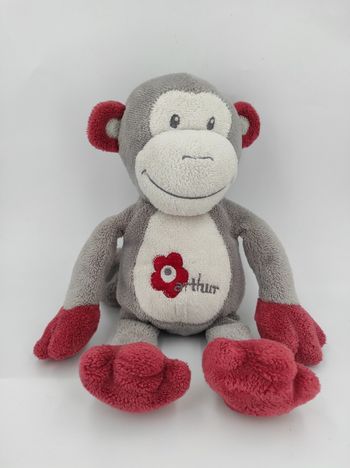 Doudou Singe Arthur et Lola