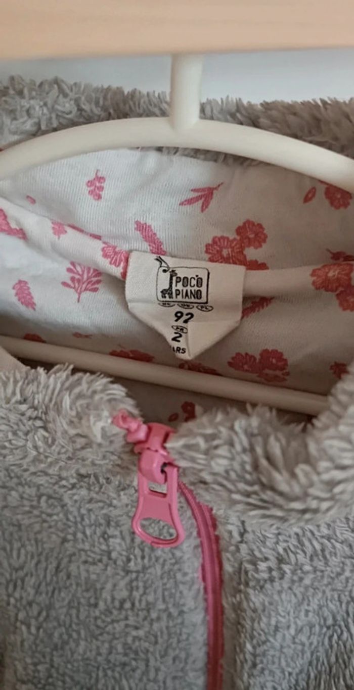 Veste polaire Poco piano 2 ans - photo numéro 2