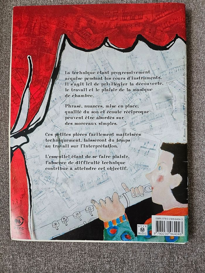 Partitions Collection mes premiers pas flûte ou piccolo et piano - photo numéro 2