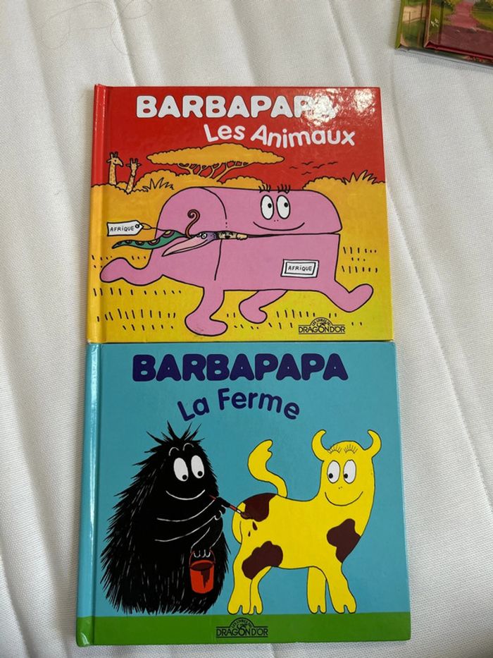 Livre barbe à papa x2