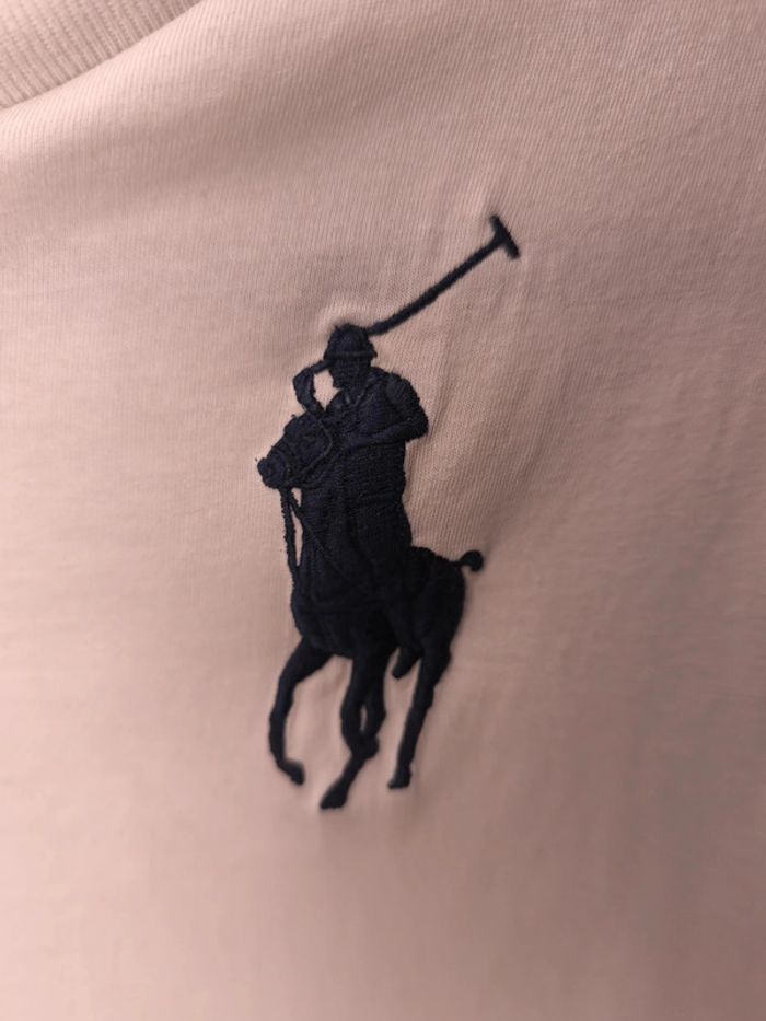 T-shirt Ralph Lauren Enfant Taille M Blanc - photo numéro 5