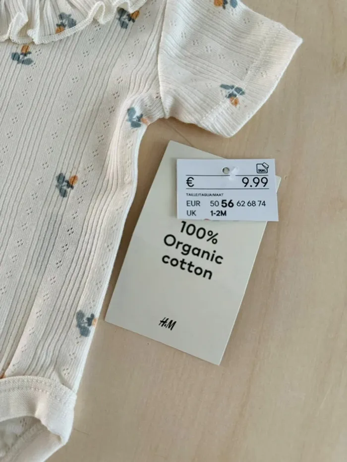 Ensemble fille h&m 56 cm - photo numéro 3