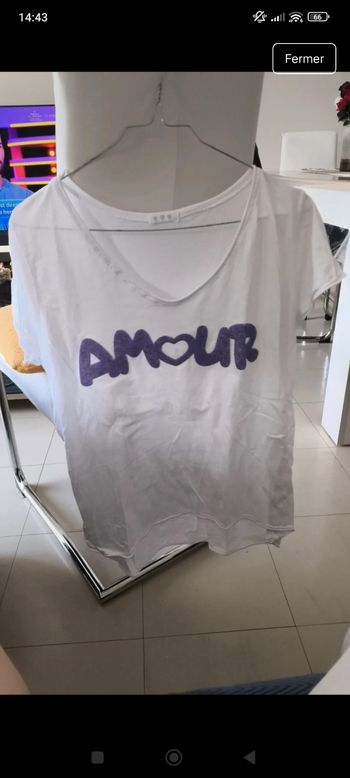 Tee shirt amour