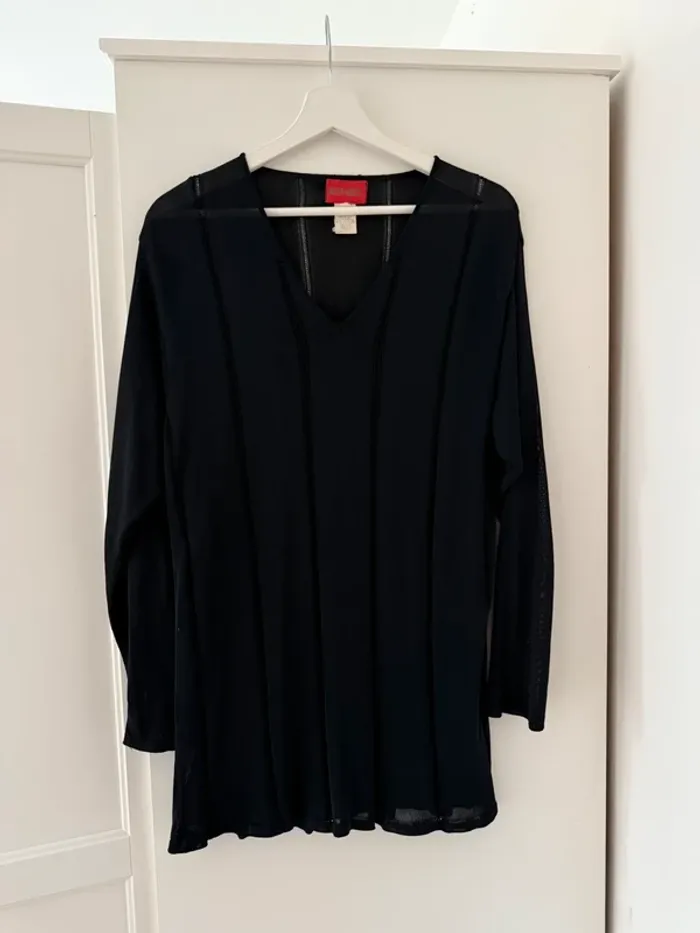 Superbe robe vintage noire BCBG Maxazria 38 40 - photo numéro 7