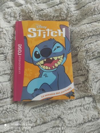 Livre Stitch  la semaine des portraits