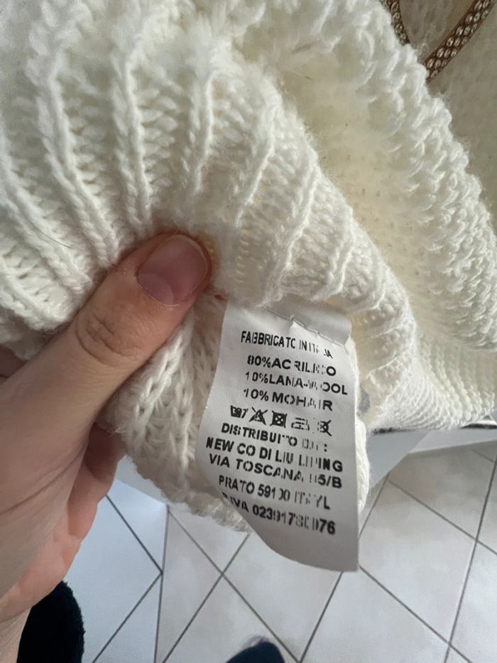 Robe pull blanche - photo numéro 4