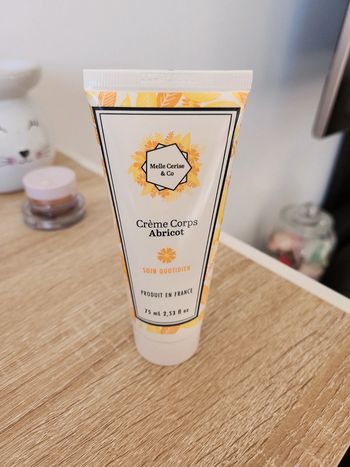 Crème corps abricot Melle Cerise & Co
