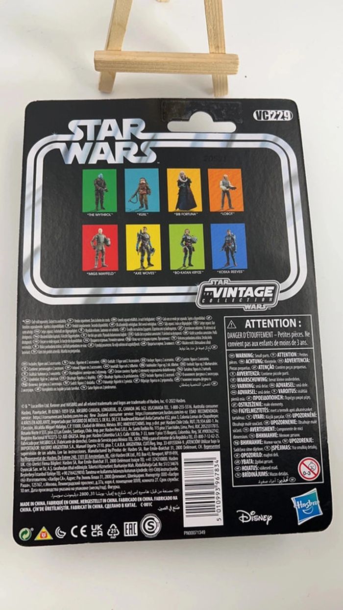 Star Wars The Mandalorian Vintage Collection Migs Mayfield MOC Kenner VC229 TVC - photo numéro 5