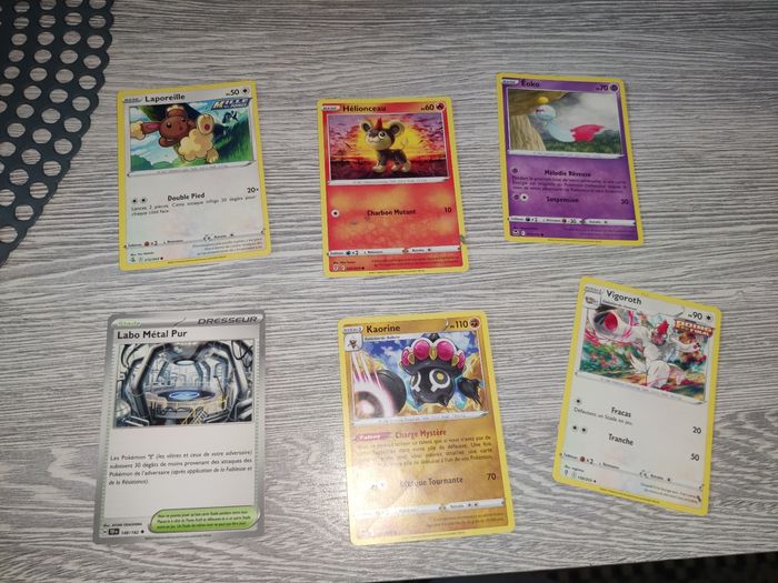 Lot de 93 cartes pokémon en français - photo numéro 8