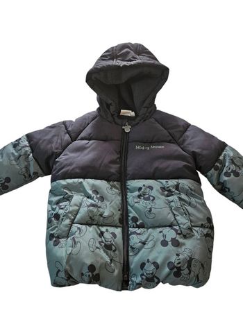 Doudoune Mickey- 36 mois - Noir/Vert