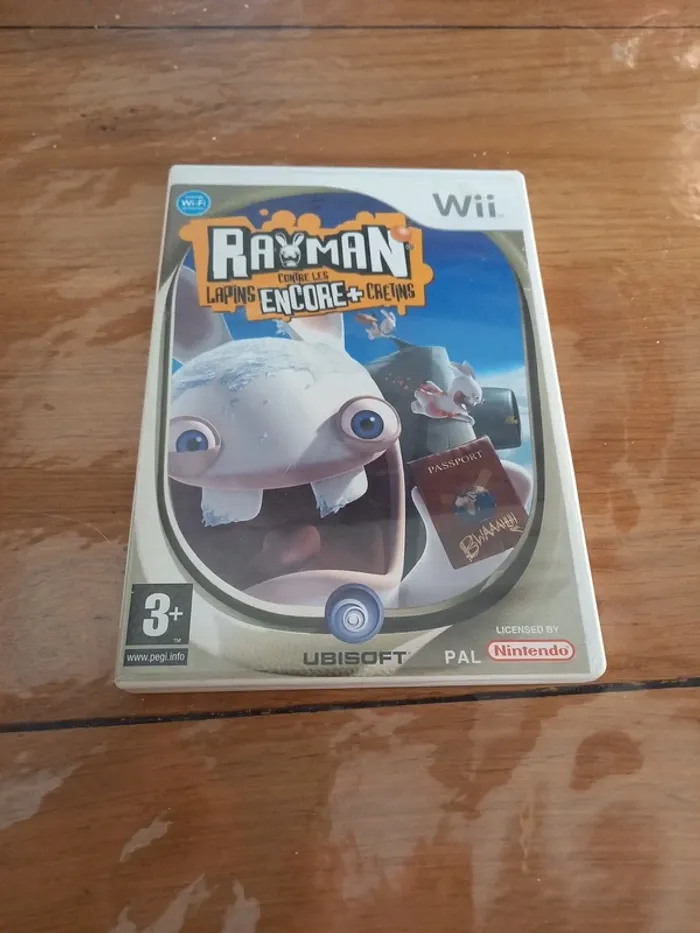 Jeu Wii lapins crétins