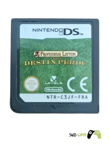 Jeu de Nintendo DS en loose " Professeurs layton et le destin perdu "